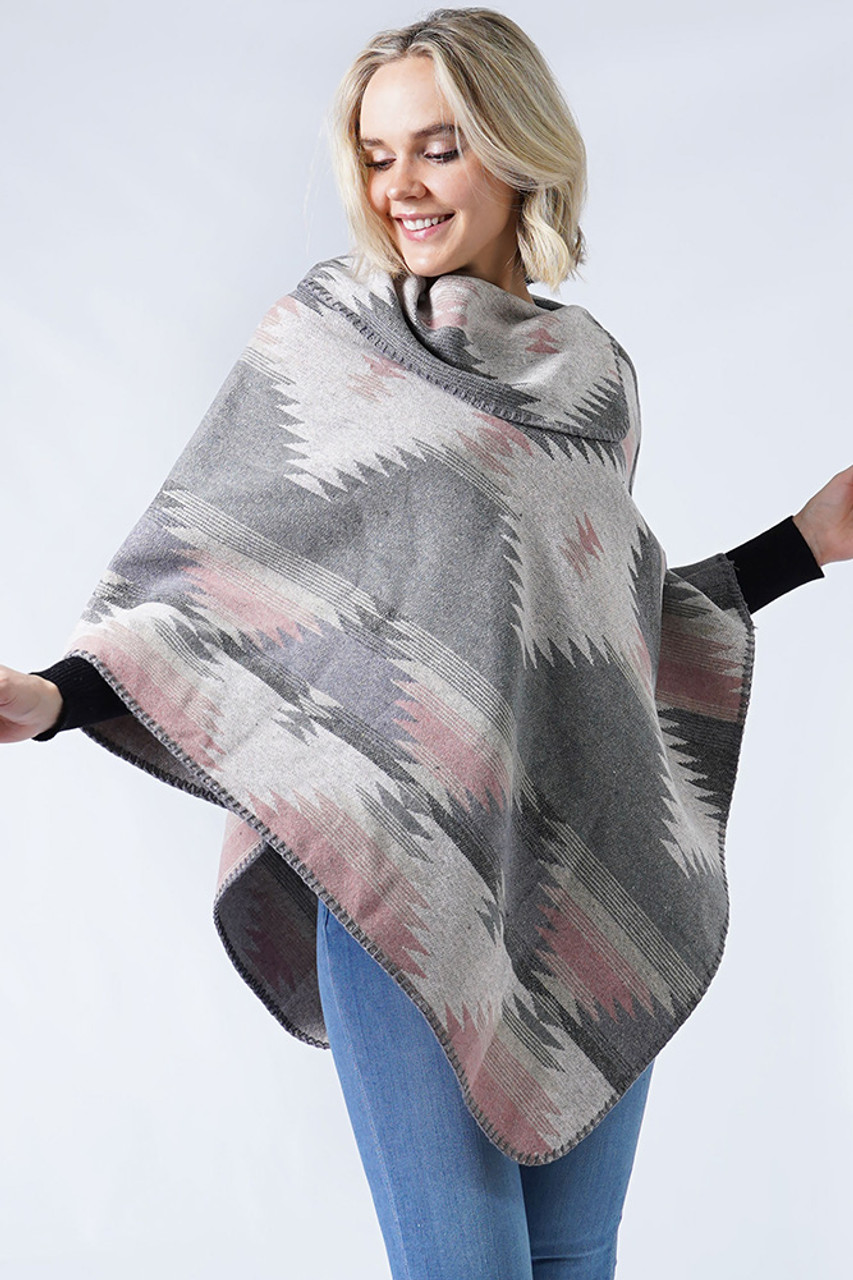 Hana Poncho様 リクエスト 2点 まとめ商品 WESTERN PATTERN PONCHO-EPC10114 - HANA WHOLESALE