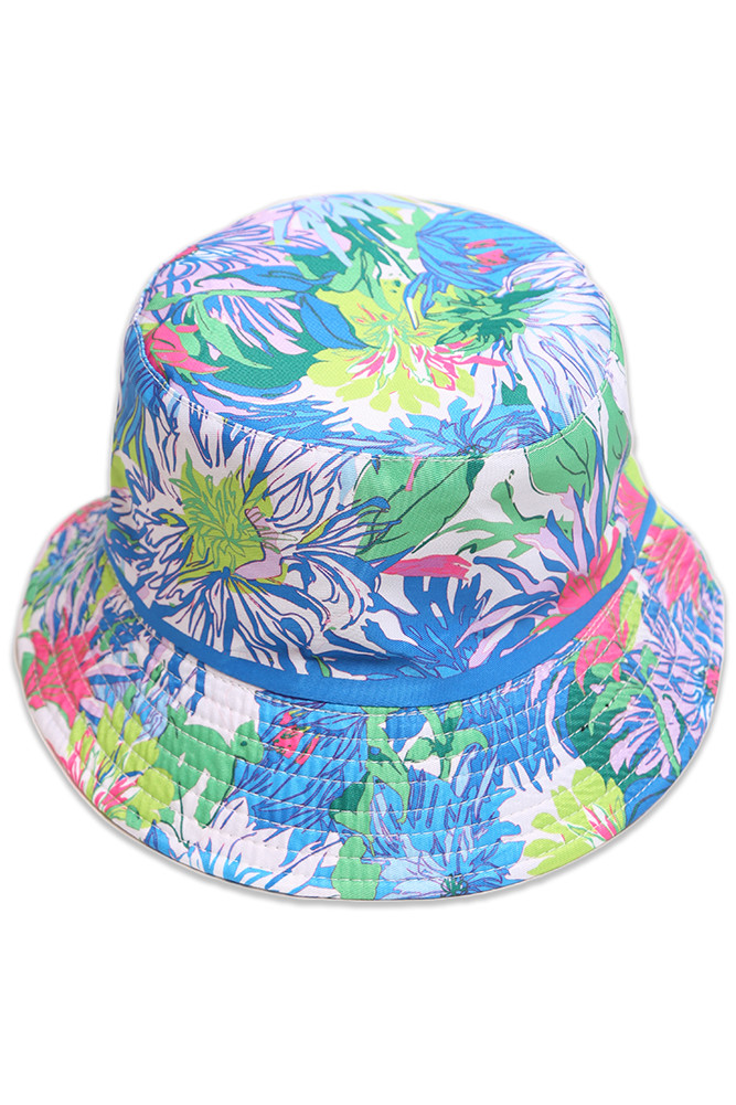 Floral Print Bucket HatJH310 HANA WHOLESALE