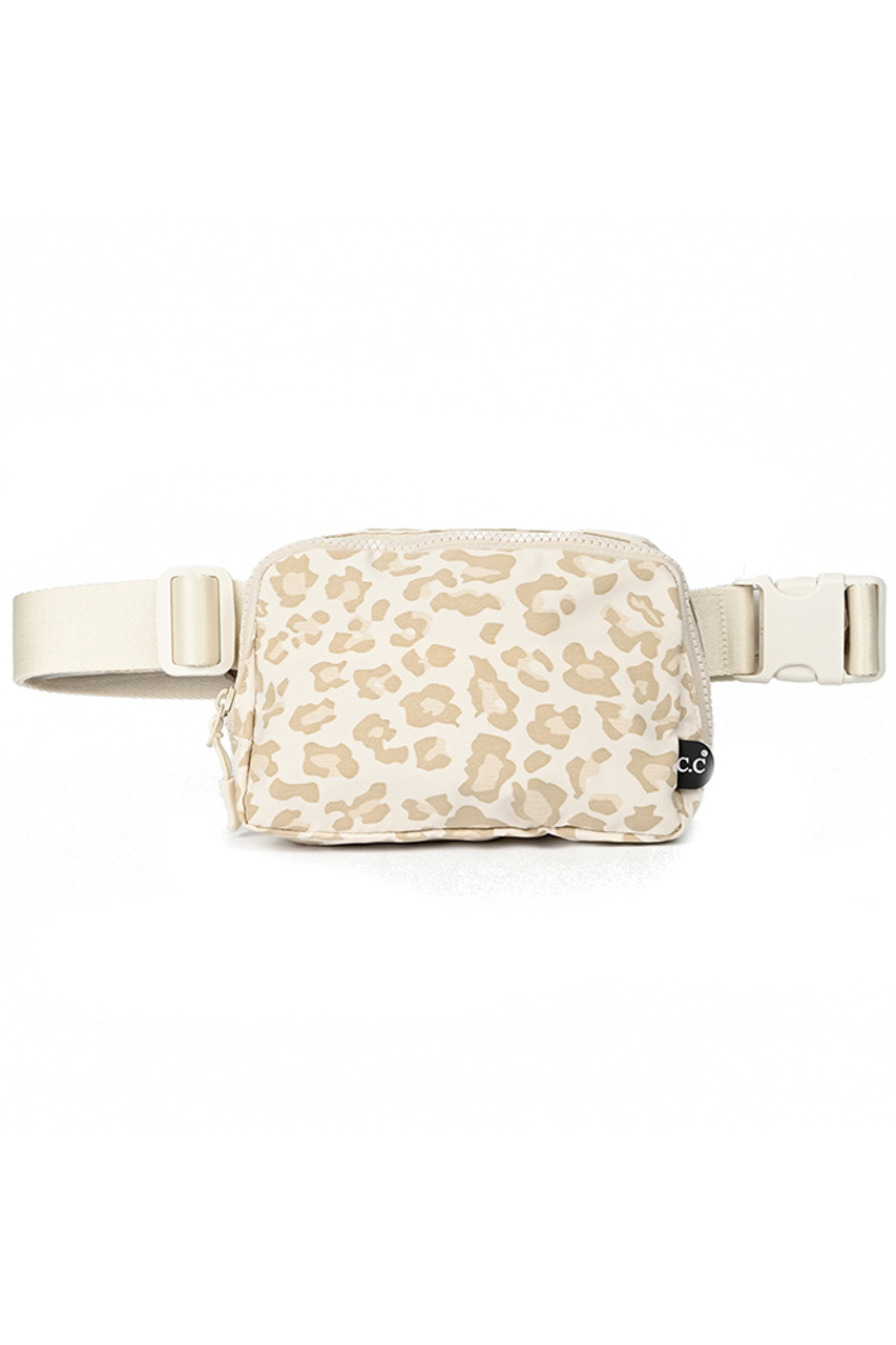 Leopard and Zebra Print Monogrammed Fanny Pack – Abby Red Accessories