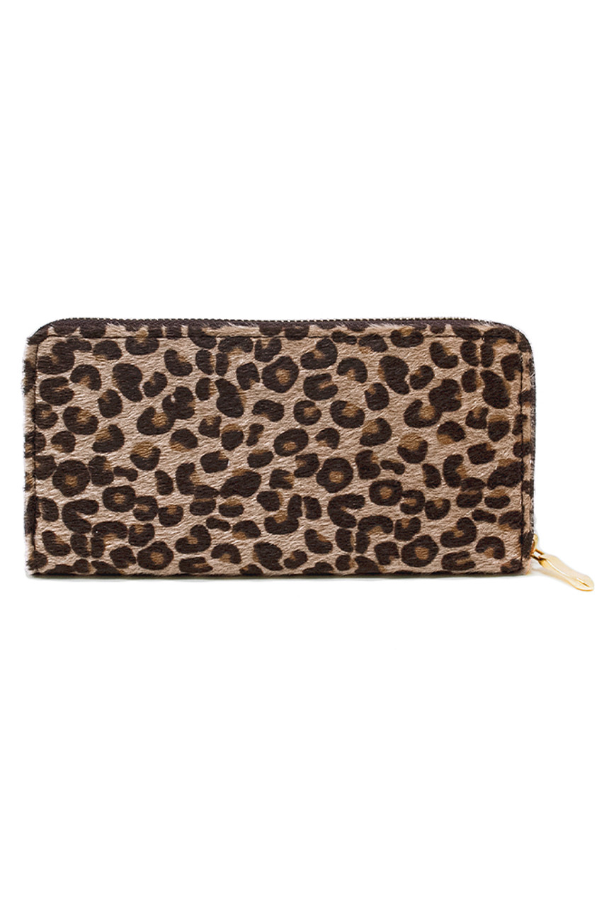 Bean and Bemble Hot Pink Leopard Print Make Up Bag - Just Makers