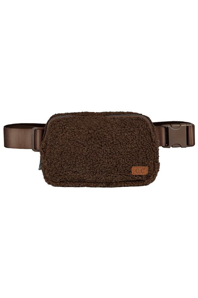 C.C Sherpa Fanny Pack-BGS0057 - HANA WHOLESALE