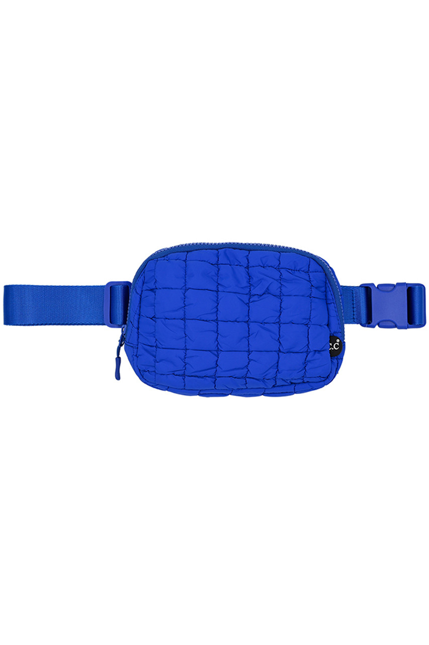 C.C Quilted Puffer Fanny Pack-BGS0064 - HANA WHOLESALE
