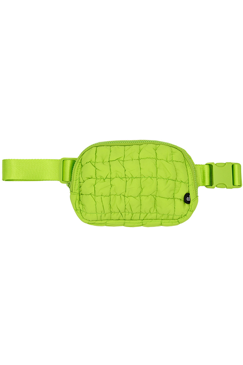 【BAON】Topuni Quilted String Field Padding C.C Quilted Puffer Fanny Pack-BGS0064 - HANA WHOLESALE