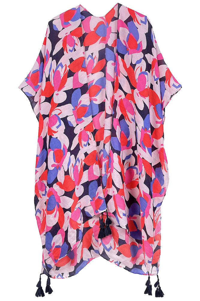 Longline Tassel Kimono main image 1