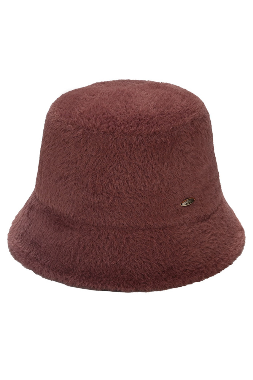 【WHITESANDS】22FW ANGORA KNIT SHORT BUCKET HAT ■関税込■ WHITESANDS】22FW ANGORA KNIT SHORT BUCKET HAT □関税込