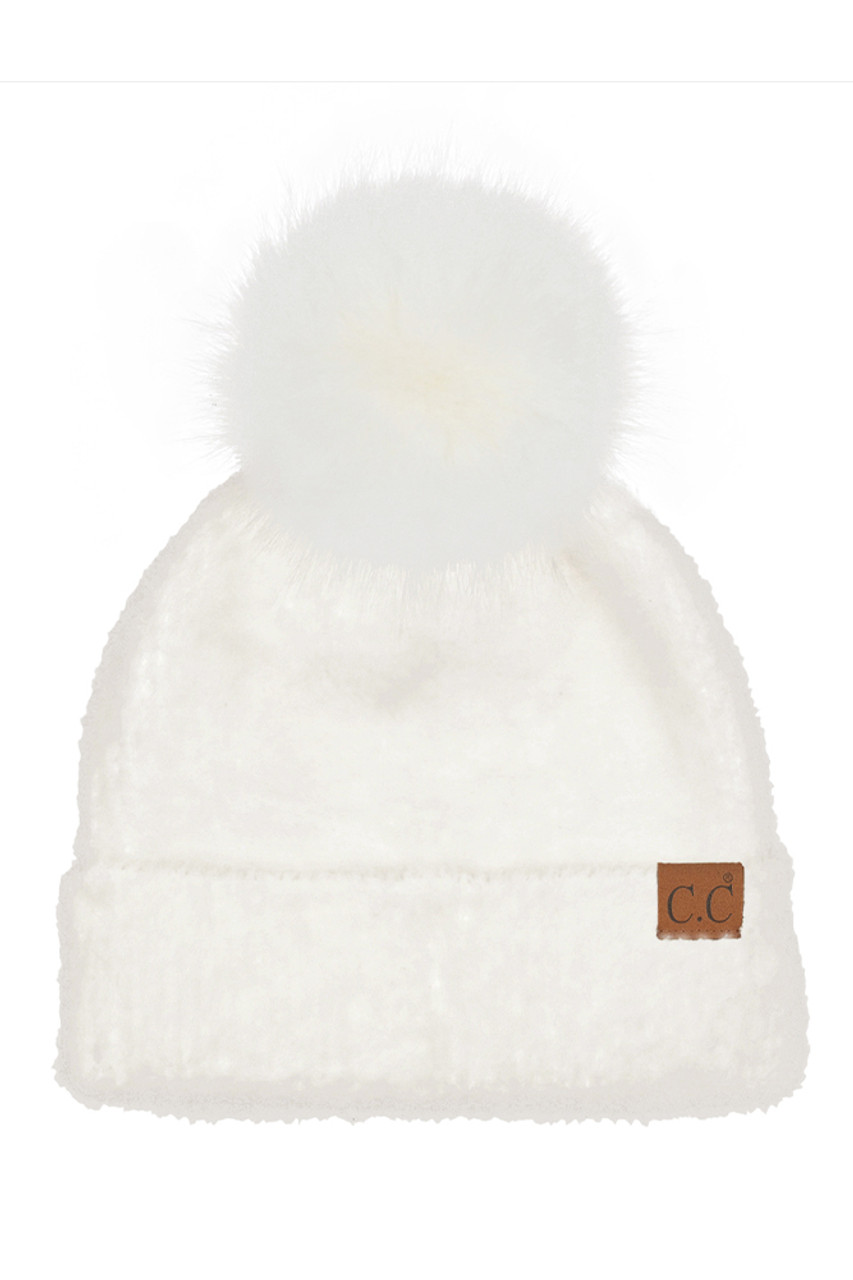 Pompomさん KNIT POMPOM HAT - Pink | ZARA United States