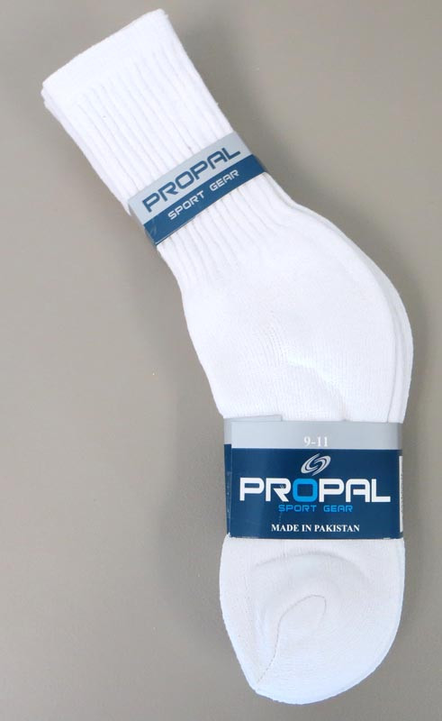 SOCKSCREW_ALL WHITE (12pc) HANA WHOLESALE