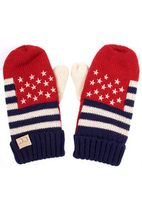 C.C KIDS American Flag Children Gloves