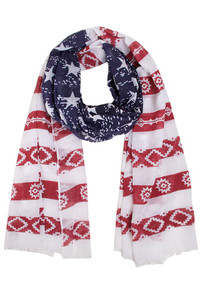 AMERICAN FLAG SCARF-SW-1165