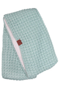 C.C Chunky Knit Sherpa Fur Infinity Scarf