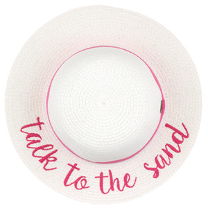 C.C SUN HAT-KIDS-2017 WHITE