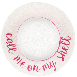 C.C SUN HAT-KIDS-2017 WHITE