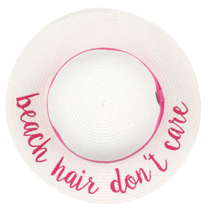 C.C SUN HAT-KIDS-2017 WHITE