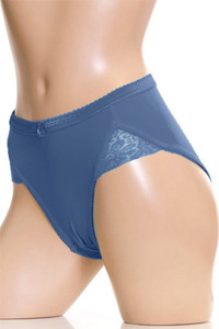 12pc Solid with Lace Point Panty