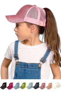 C.C BASEBALL PONYCAP-KIDS-BT-6