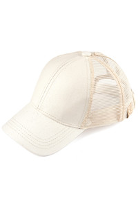 C.C BASEBALL PONYCAP-KIDS-BT-6