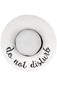 C.C SUN HAT-ST-2017 WHITE