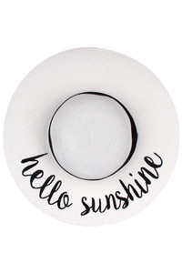 C.C SUN HAT-ST-2017 WHITE