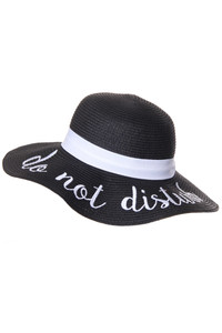 C.C SUN HAT-ST-2017 BLACK