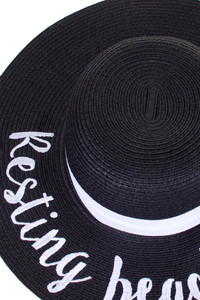 C.C SUN HAT-ST-2017 BLACK