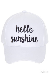 C.C BASEBALL CAP-BA-2017_SUNSHINE
