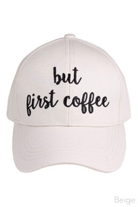 C.C BASEBALL CAP-BA-2017_COFFEE