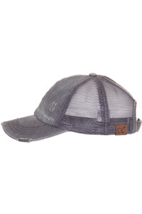 C.C BASEBALL PONYCAP-BT-13