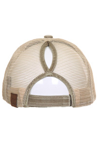 C.C BASEBALL PONYCAP-BT-12