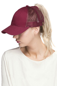 C.C BASEBALL PONYCAP-BT-4
