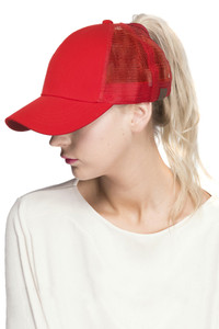 C.C BASEBALL PONYCAP-BT-4