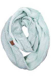 C.C KNITTED FUZZY SHERPA LINING SCARF-SF-25