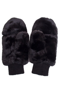 C.C FAUX FUR SHEPHERED LINING GLOVES-MT-715
