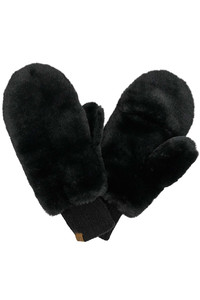 C.C FAUX FUR SHEPHERED LINING GLOVES-MT-715