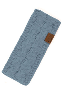 C.C SOLID COLOR BASIC KNIT HEADBAND-HW-20