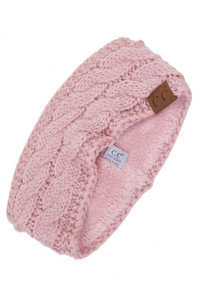 C.C SOLID COLOR BASIC KNIT HEADBAND-HW-20