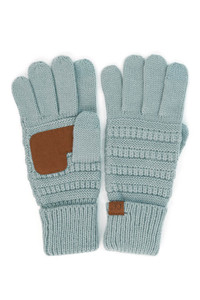 C.C Knitted Touch Screen Compatible Gloves