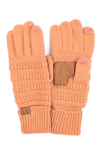 C.C Knitted Touch Screen Compatible Gloves