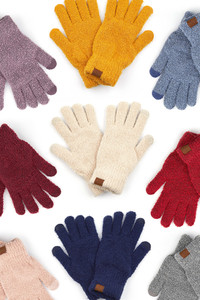 C.C SOLID BOUCLE GLOVES-G-7006