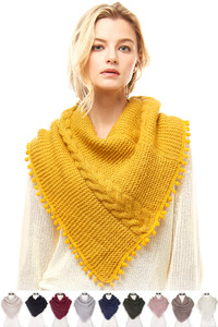 Pom Pom Tube Scarf