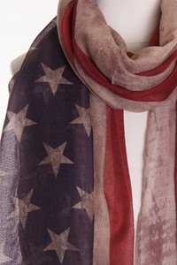 AMERICAN FLAG SCARF-EASC8092-1