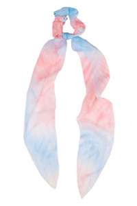 Tie Dye Scarf Ponytail Holder