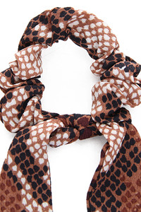 SCRUNCHIE-SBHB-2818-BROWN