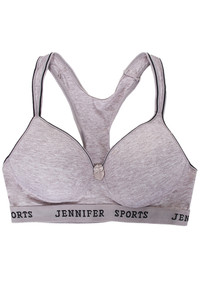 JENNIFER COTTON SPORTS BRA-61014 (6pc)