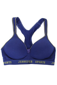 JENNIFER COTTON SPORTS BRA-61014 (6pc)