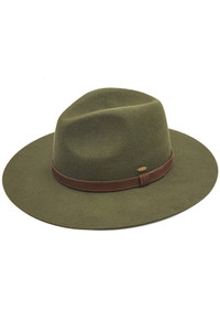 C.C WOOL FELT BRIM HAT-W778