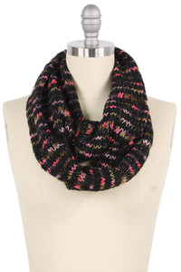 MULTI COLOR YARN KNIT SCARF-EANT9845
