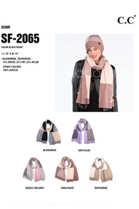 C.C KNIT SCARF-SF-2065