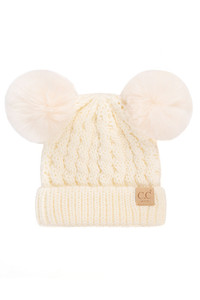 C.C KNIT BEANIE-KIDS-2055-S