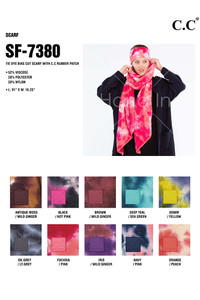 C.C KNIT SCARF-SF-7380