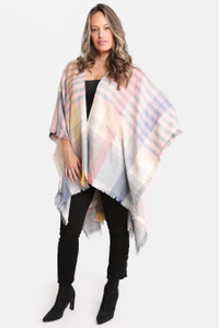 STRIPED RUANA-JP1675